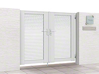 ライシス門扉1型　両開き　柱使用