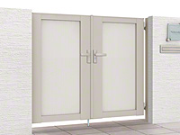 ライシス門扉12型　両開き　柱使用