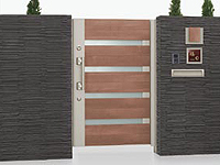 プレミエス門扉M-YA型　片開き　標準門柱使用